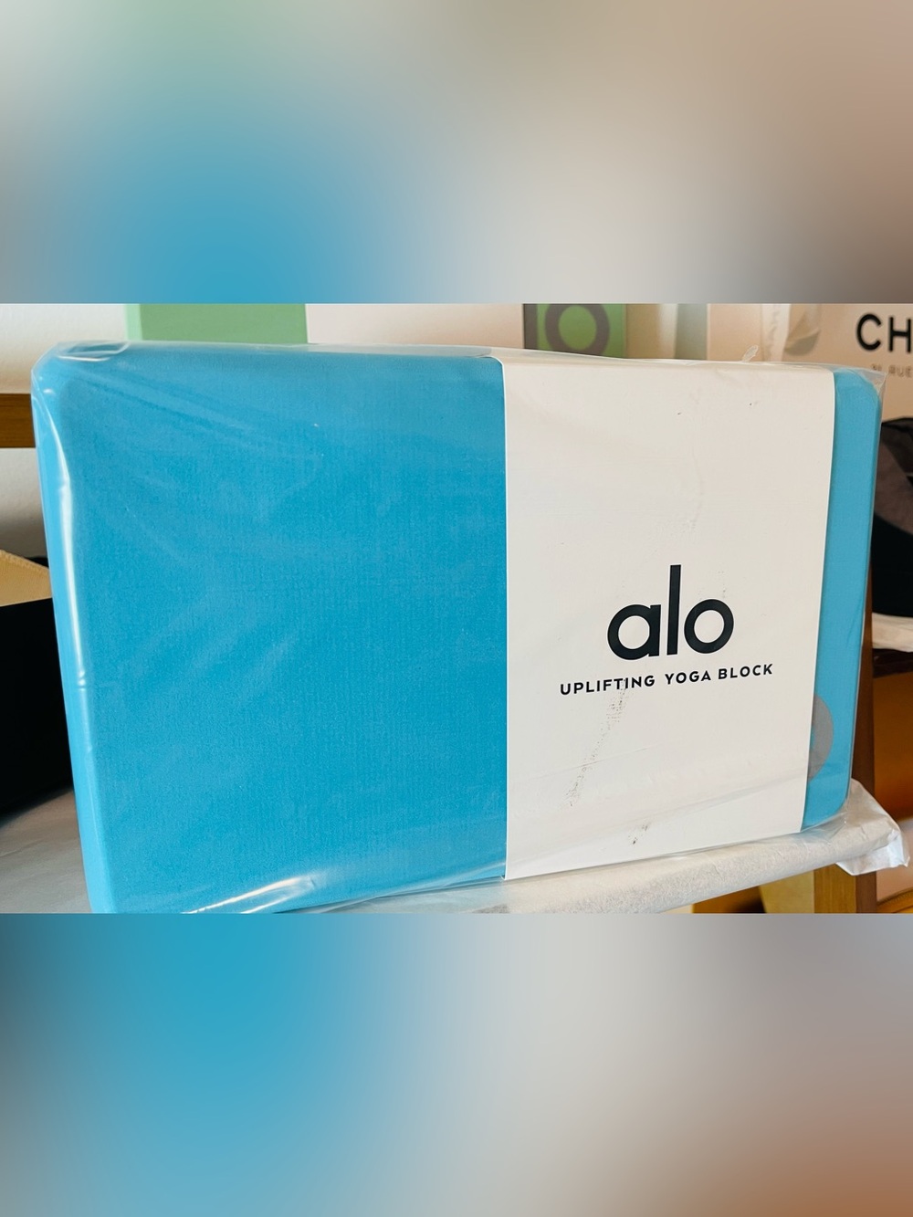 ALO Yoga Uplifting Yoga Block - Bright Blue